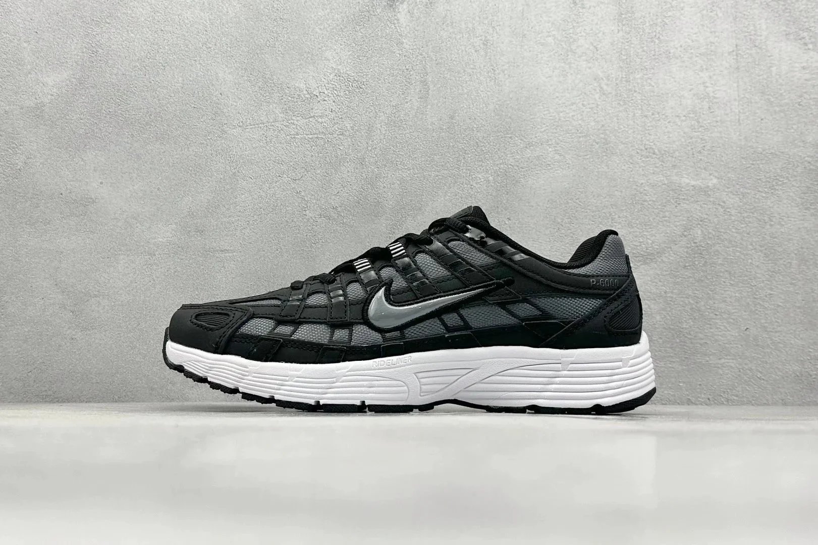 Nike P-6000 Black/White Sneakers - 1