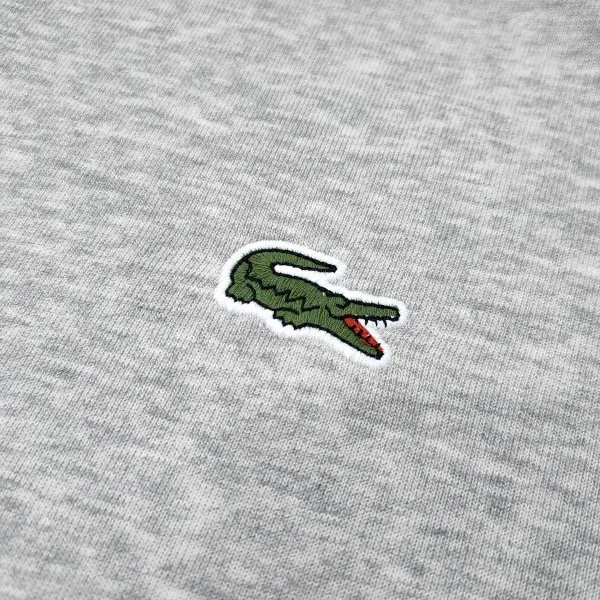 Lacoste Classic Crewneck Sweatshirt White - 8