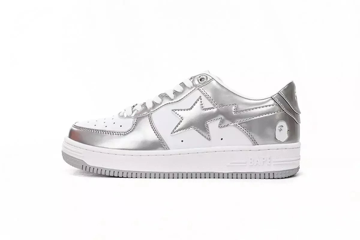 A Bathing Ape Sneakers BAPE STA low-top — Silver