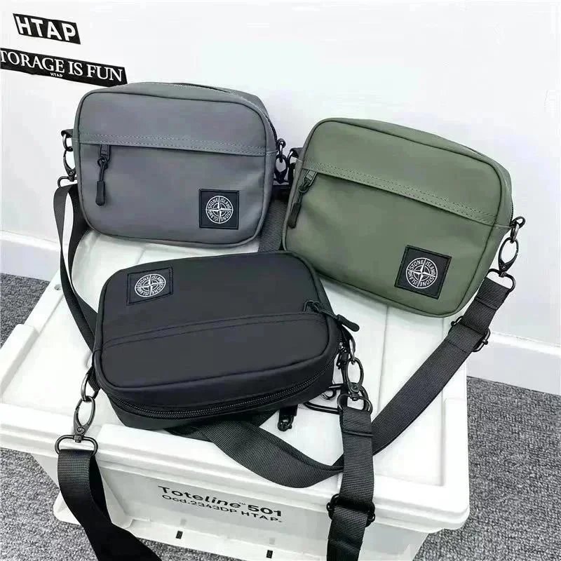 Stone Island Black Crossbody Bag