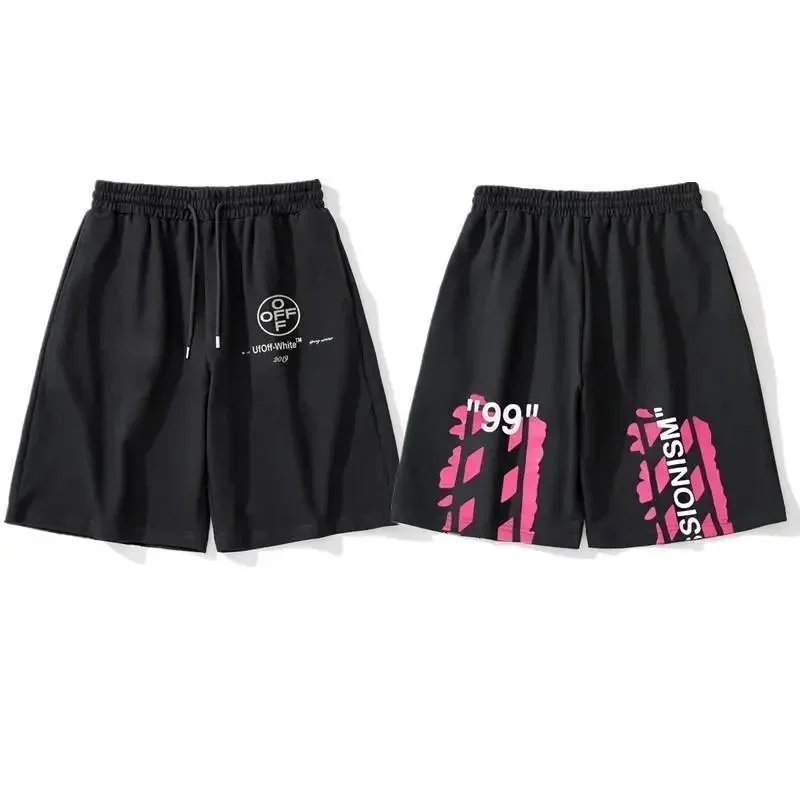 Off-White Industrial Print Shorts Black/Green - 2