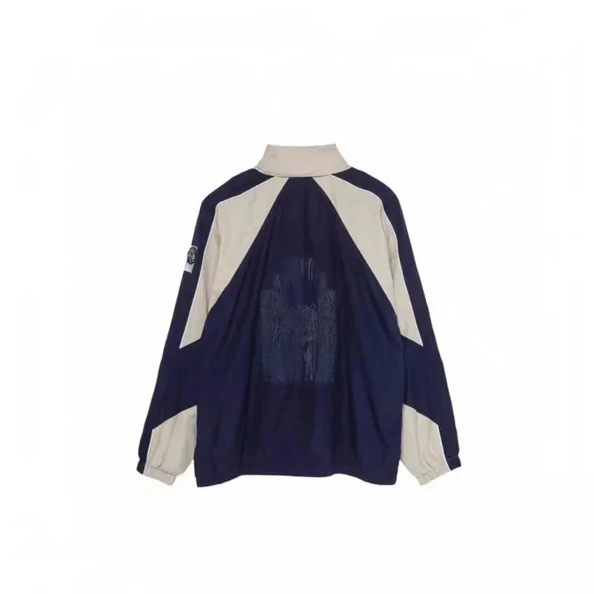 Corteiz Windbreaker Jacket Navy and Beige - 5