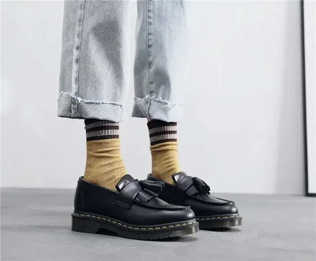 Unbranded Leather Shoes Tassel Loafers with Lug Sole product detail image 9