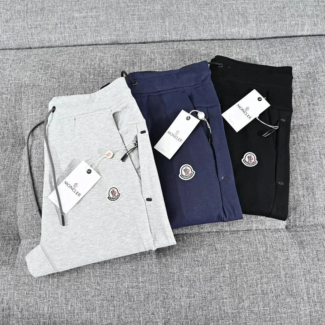 Moncler Logo-Embroidered Black Sweatpants - 7