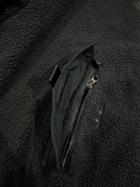 Supreme x The North Face Fleece Balaclava Hoodie Black Outerwear - 5