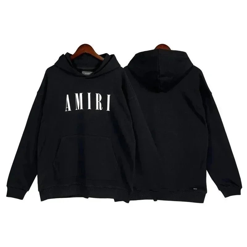 Amiri Floral Logo Black Hoodie - 9