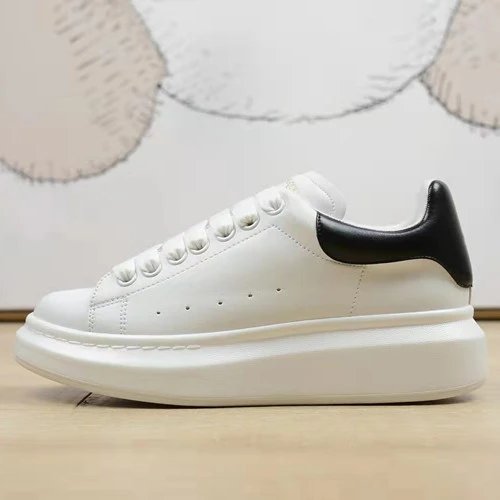 Alexander McQueen Oversized Sneaker White/Black Chunky Sneakers - 1