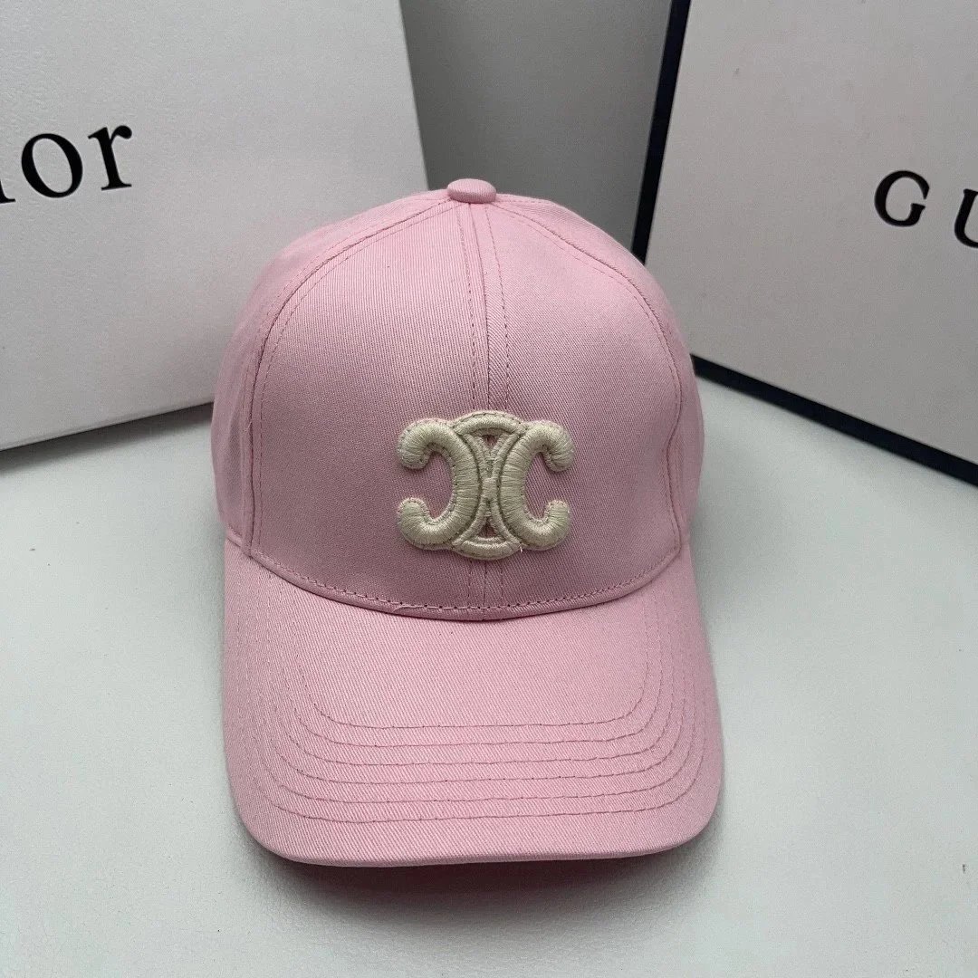 Chanel CC Logo Embroidered Black Baseball Cap - 5
