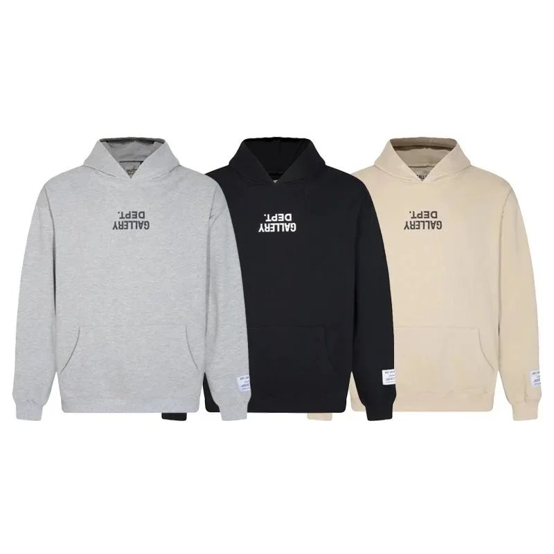Gallery Dept. Bold Print Black Hoodie - 4
