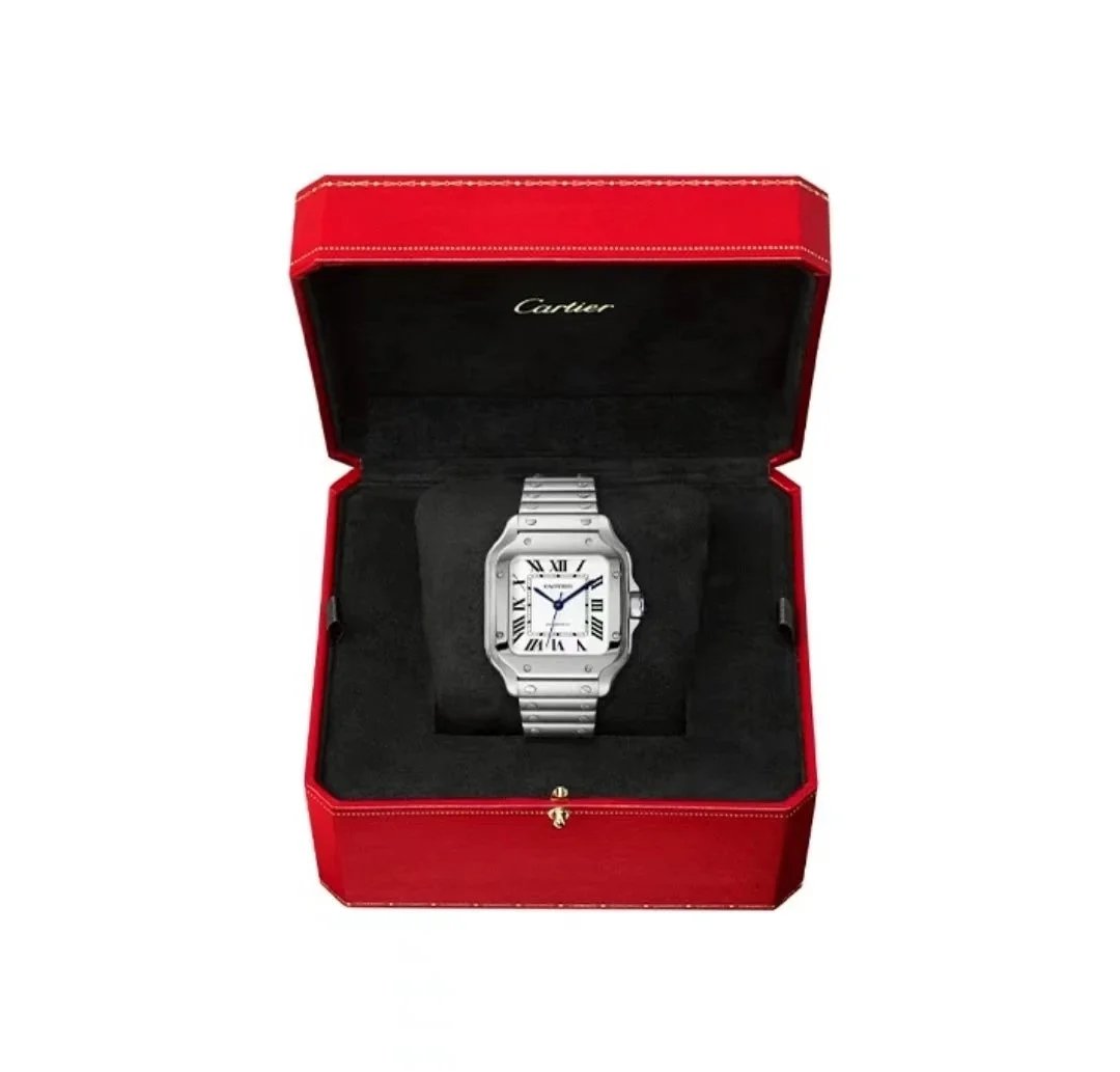 Cartier Silver Square Watch