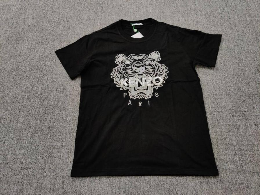 Kenzo Black Tiger Graphic T-Shirt