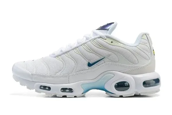 Nike Air Max Plus White Orange Teal Sneakers - 30
