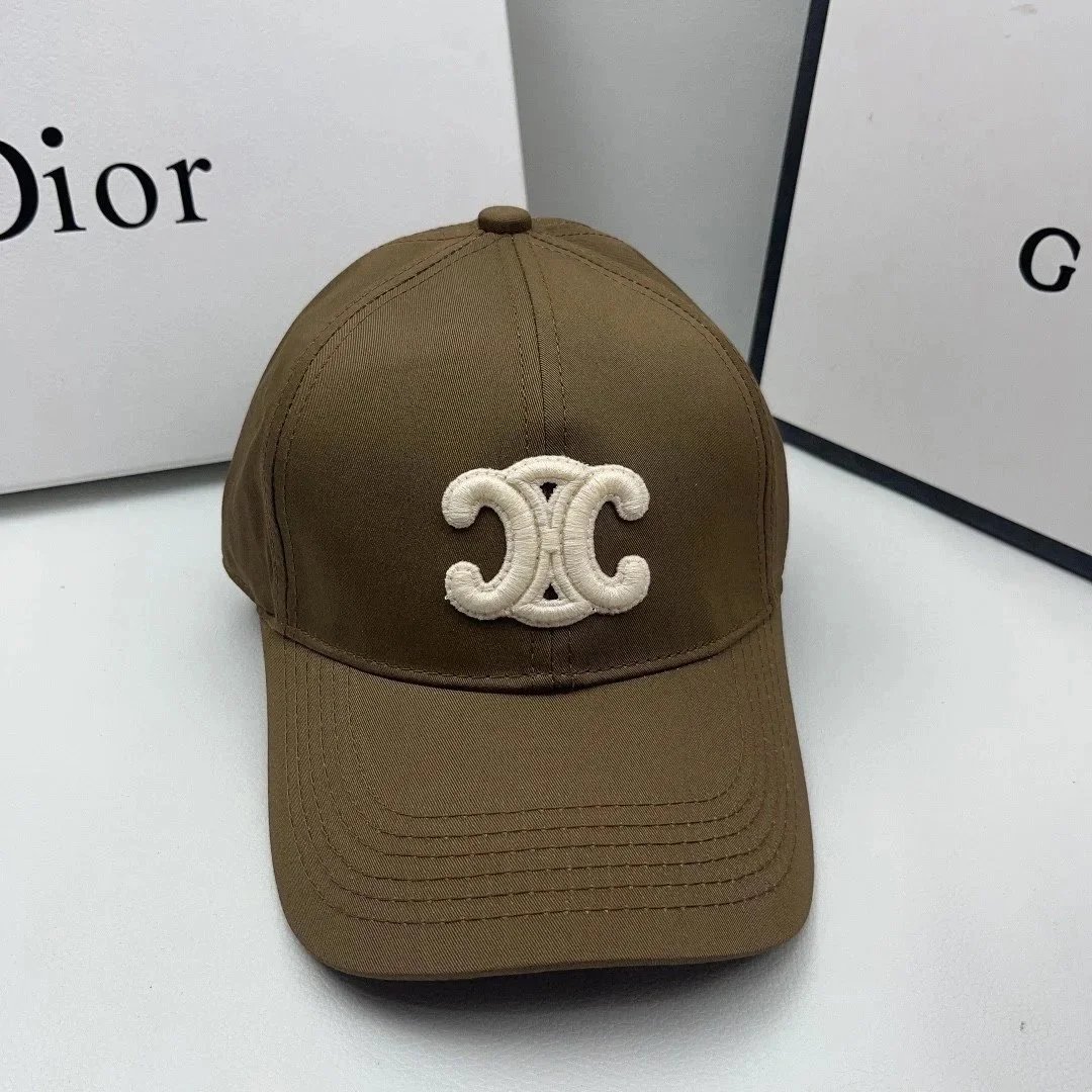 Chanel CC Logo Embroidered Black Baseball Cap - 8
