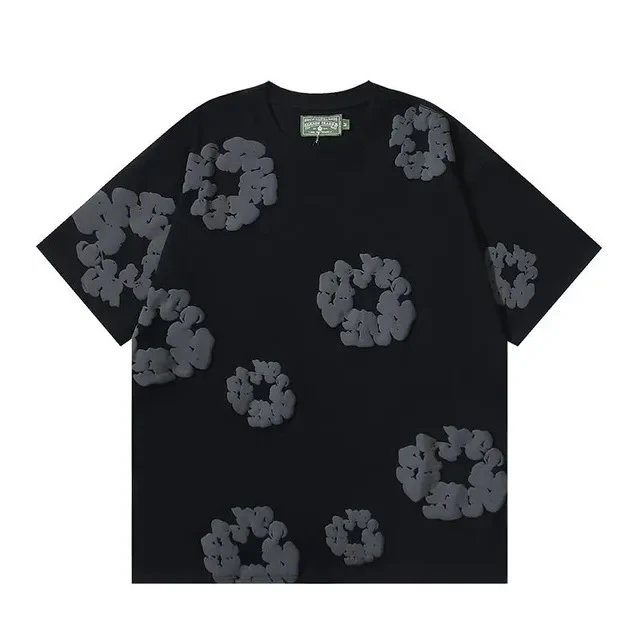 Floral Print Matching Set T-Shirt and Shorts Multicolor Casual-Set - 20