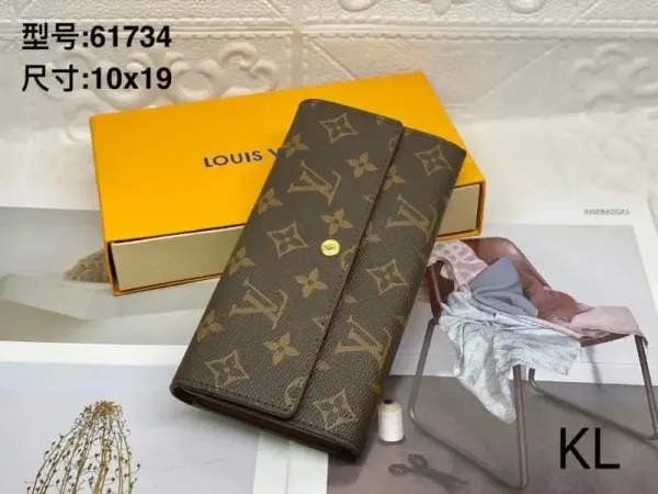 Louis Vuitton Monogram Long Wallet Brown - 1