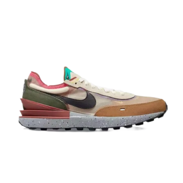 Nike Air Max 90 Beige Purple Pink Running Shoes - 27