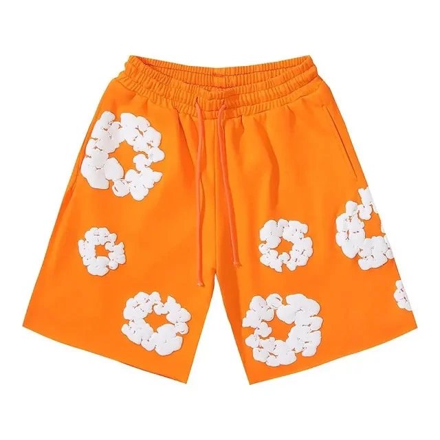 Floral Print Matching Set T-Shirt and Shorts Multicolor Casual-Set - 11