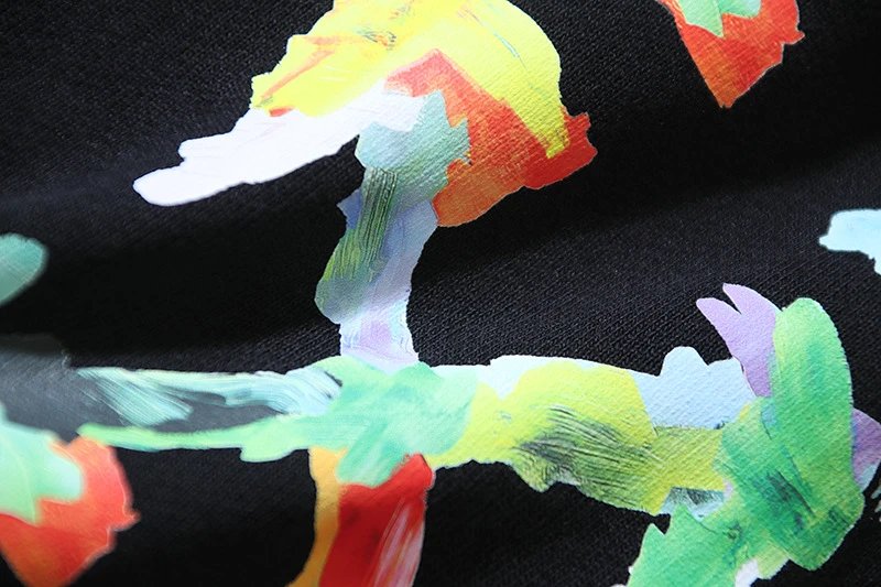 Corteiz Embroidered Dinosaur Sweatpants Black - 8