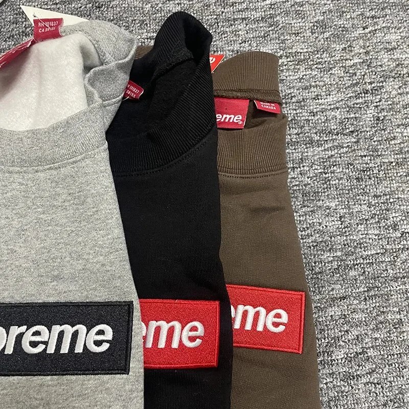 Supreme Box Logo Hoodie Gray - 7