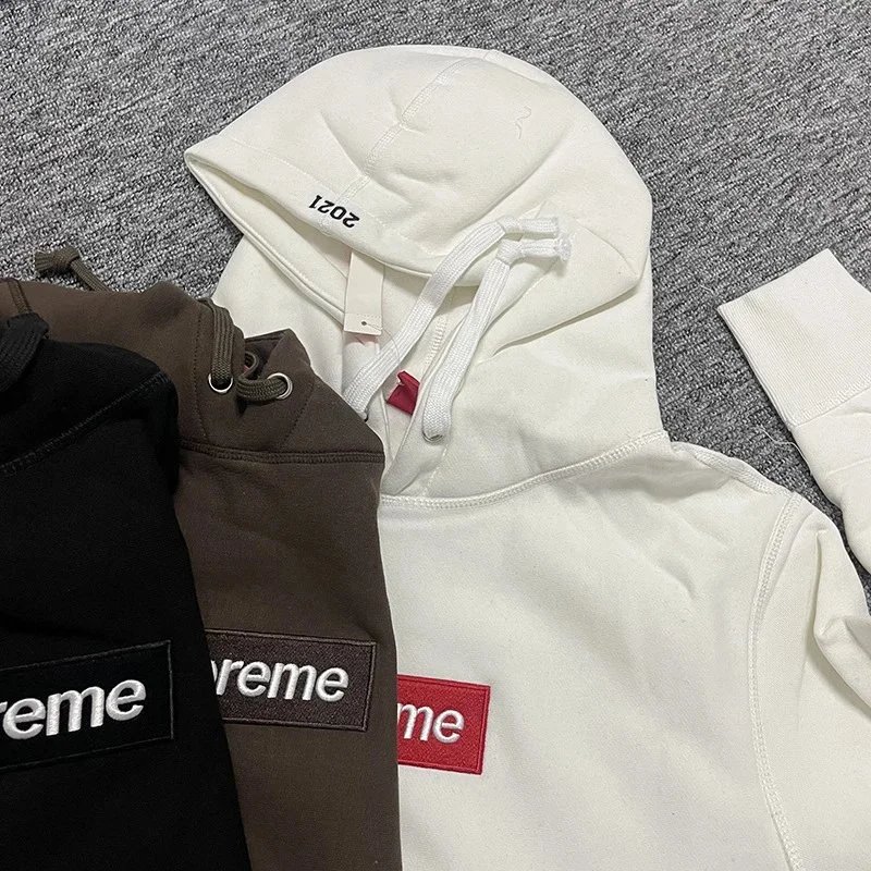 Supreme Box Logo Hoodie Gray - 9