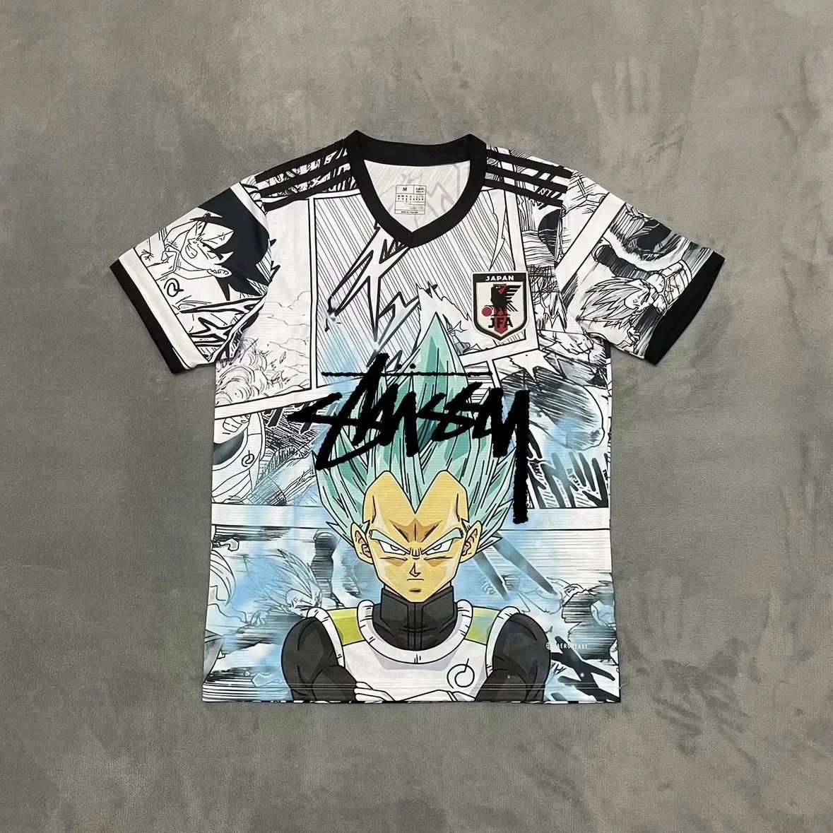 Stussy x Japan National Team x Doraemon Comic Print Jersey - 6
