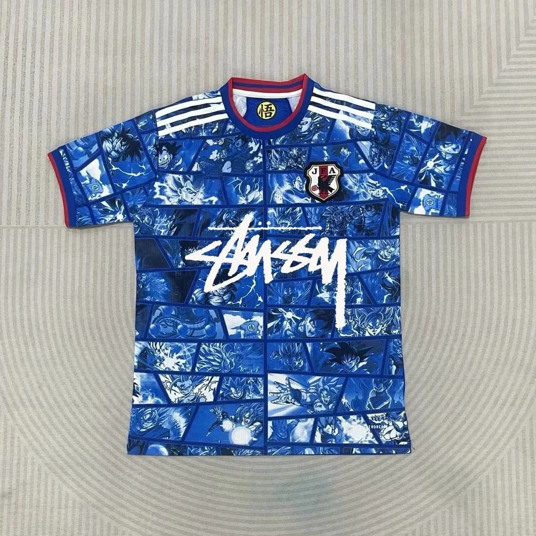 Stussy x Japan National Team x Doraemon Comic Print Jersey - 5