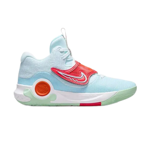 Nike KD Trey 5 IX Black Red Ice Blue Basketball Shoes - 11