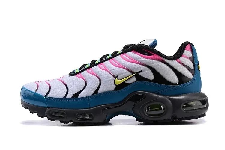 Nike Air Max Plus White Orange Teal Sneakers - 35