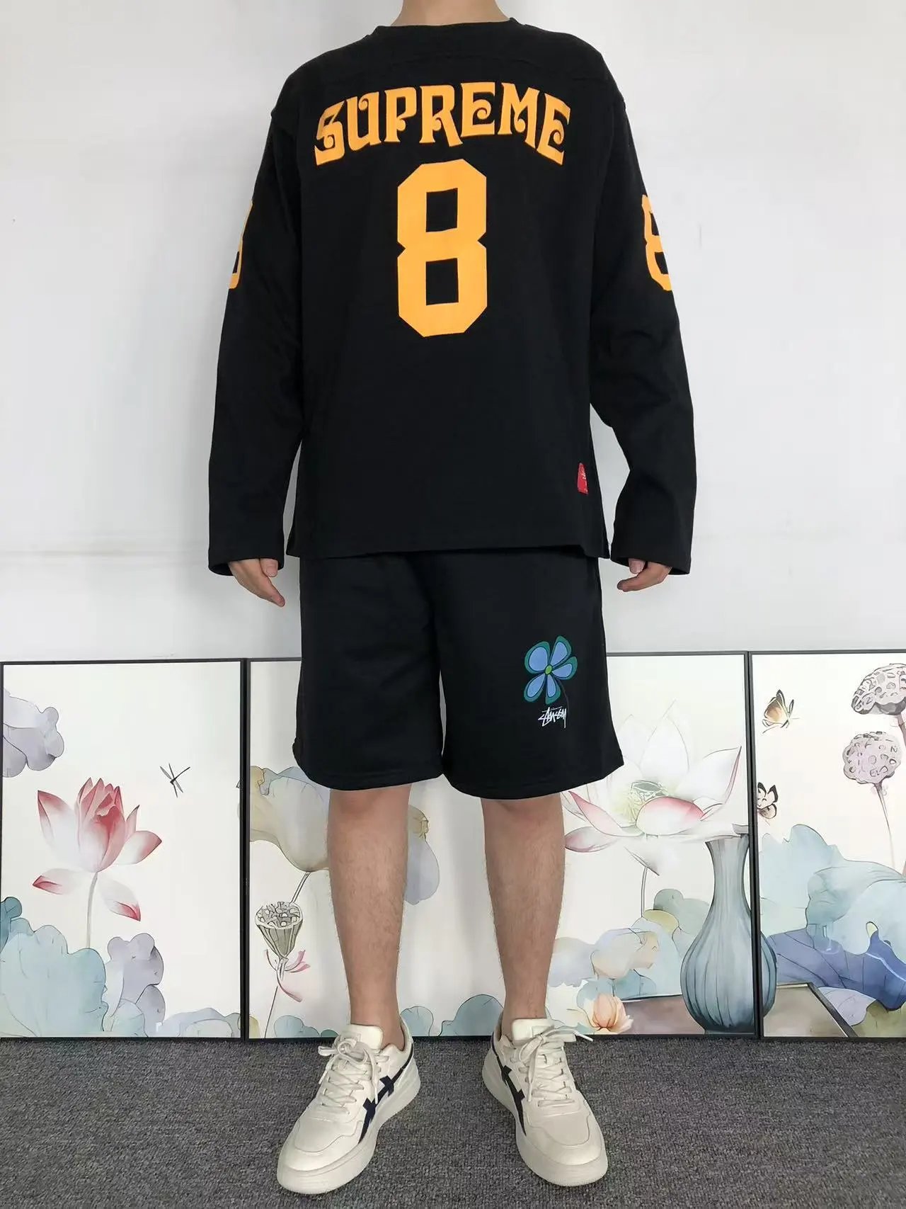 Supreme 99 Jersey Off-White Long-Sleeve Jersey - 5