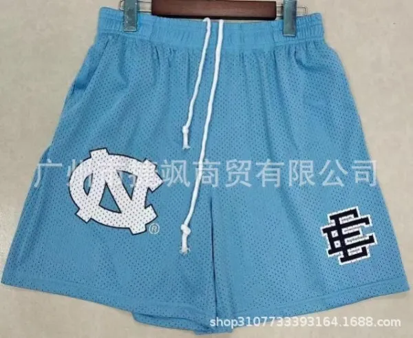 North Carolina Tar Heels Mesh Shorts Light Blue - 1
