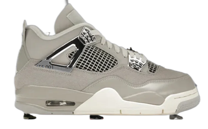 Off-White x Air Jordan 4 Sail Sneakers - 5