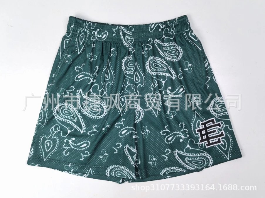 Design Camo Mesh Shorts Multicolor Shorts - 21