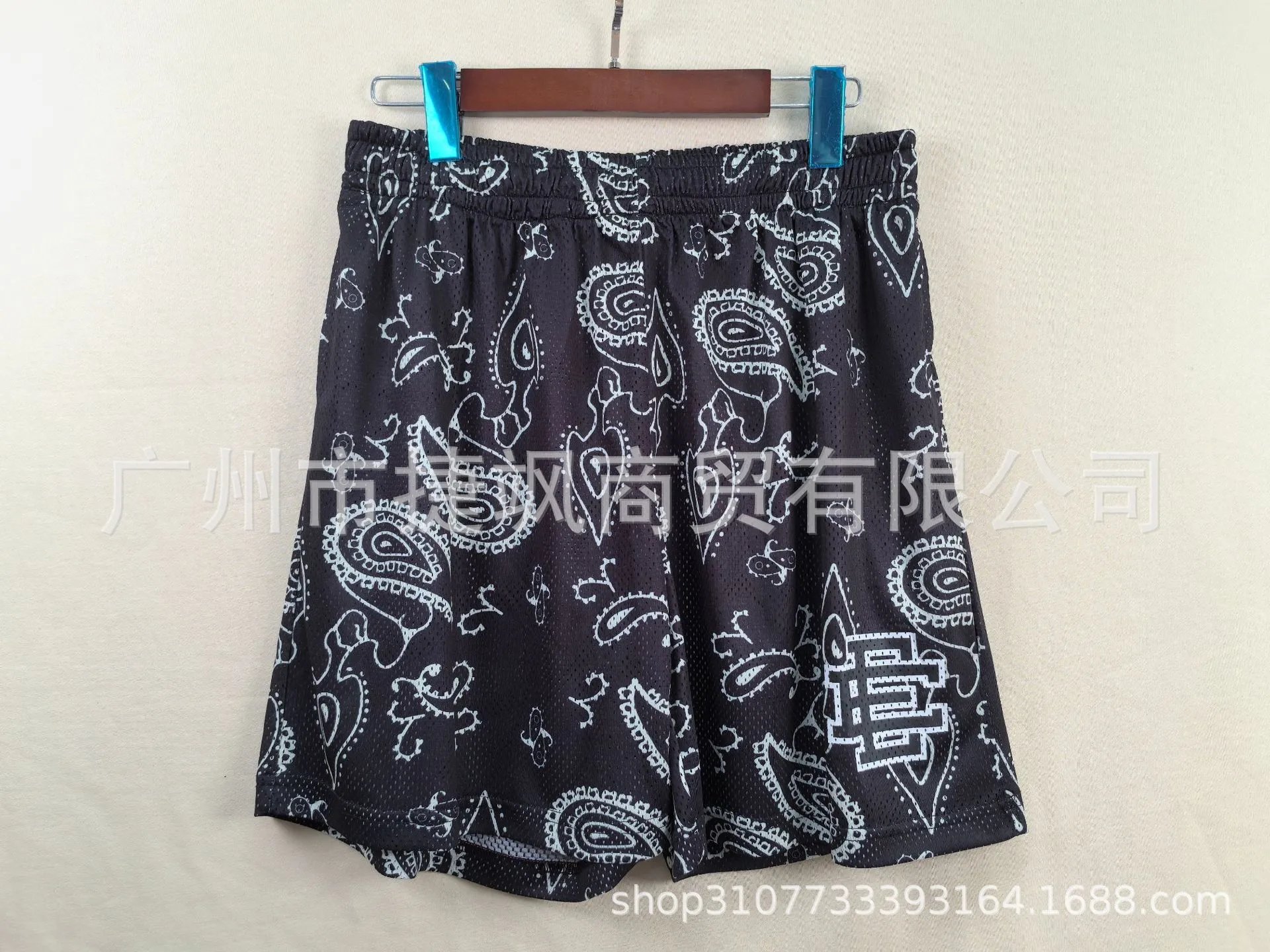 Design Camo Mesh Shorts Multicolor Shorts - 27