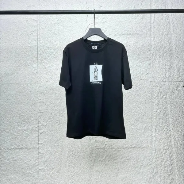 Comme des Garçons Play x Corteiz Graphic Print Beige T-Shirt - 6