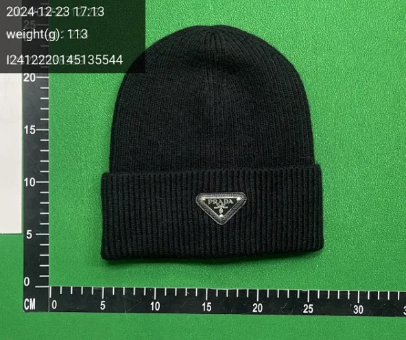 Burberry Hats Logo Cuff Knit Beanie product detail image 4