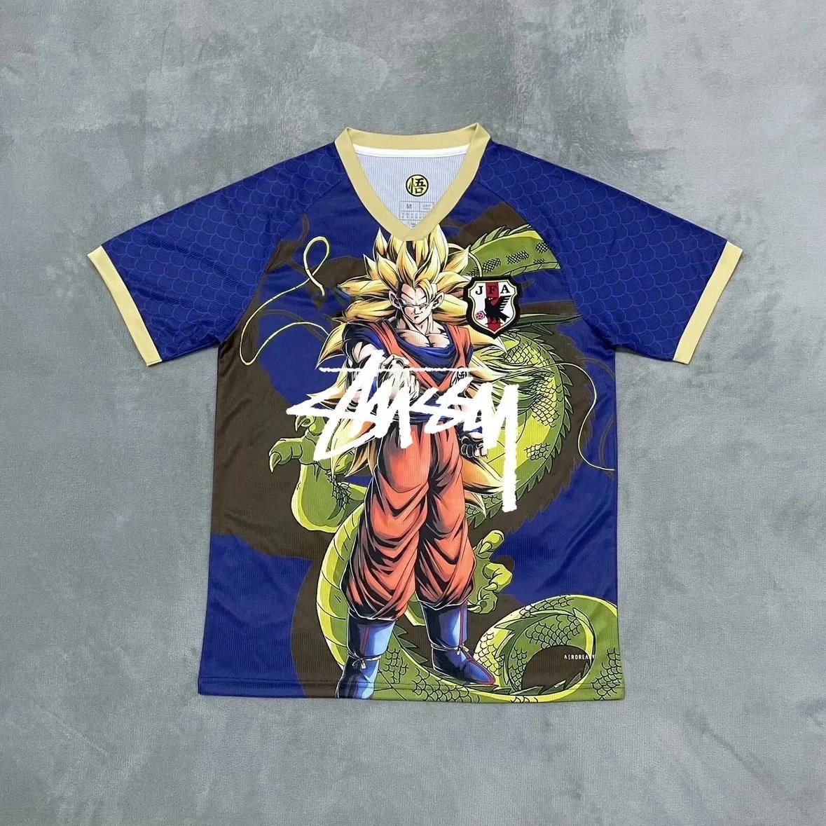Stussy x Japan National Team x Doraemon Comic Print Jersey - 3