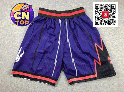 Toronto Raptors Shorts Mesh basketball with team graphics product detail image 1