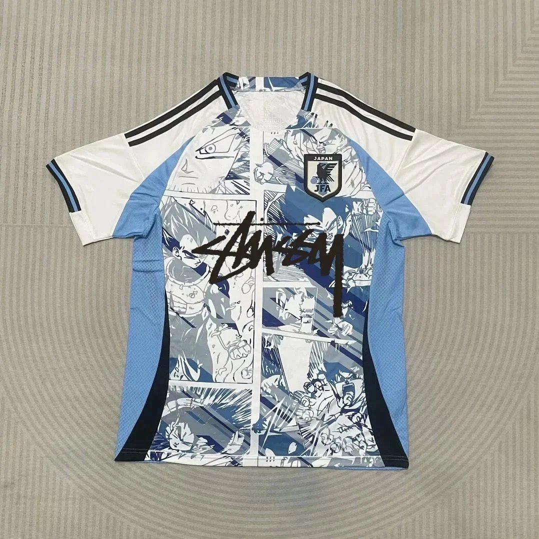 Stussy x Japan National Team x Doraemon Comic Print Jersey - 10