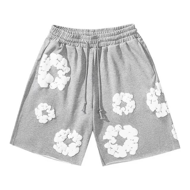 Floral Print Matching Set T-Shirt and Shorts Multicolor Casual-Set - 19