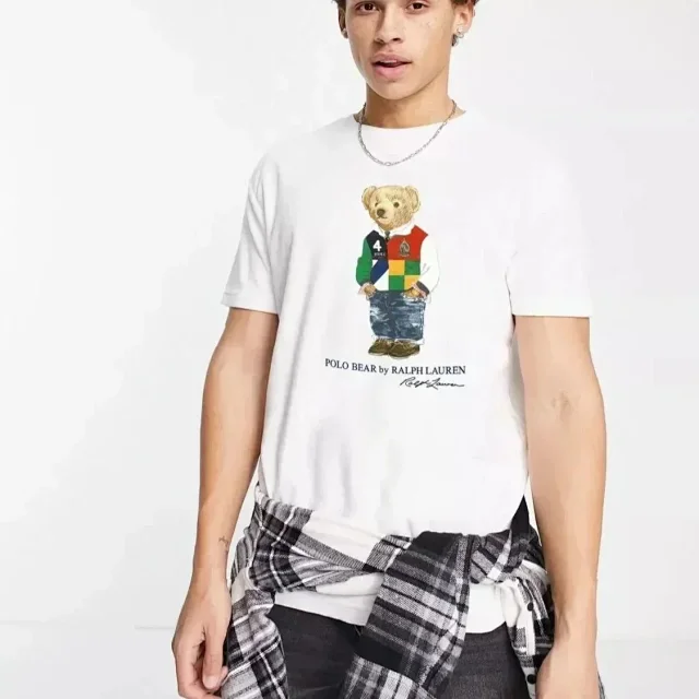 Ralph Lauren T-Shirts Polo Bear ski graphic product detail image 5