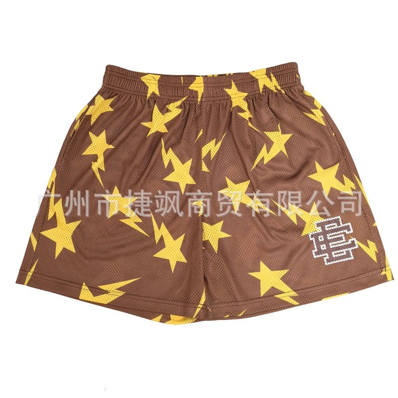 Design Camo Mesh Shorts Multicolor Shorts - 25