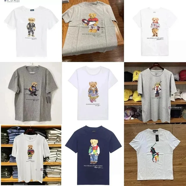 Ralph Lauren T-Shirts Polo Bear ski graphic product detail image 1