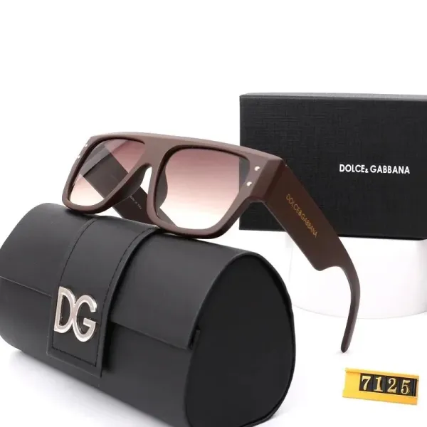 Dolce & Gabbana DG2228 Brown Gradient Sunglasses - 1