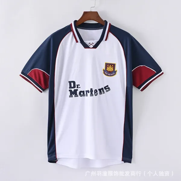 West Ham United x Dr. Martens 1997 Away Jersey White/Navy/Red - 1