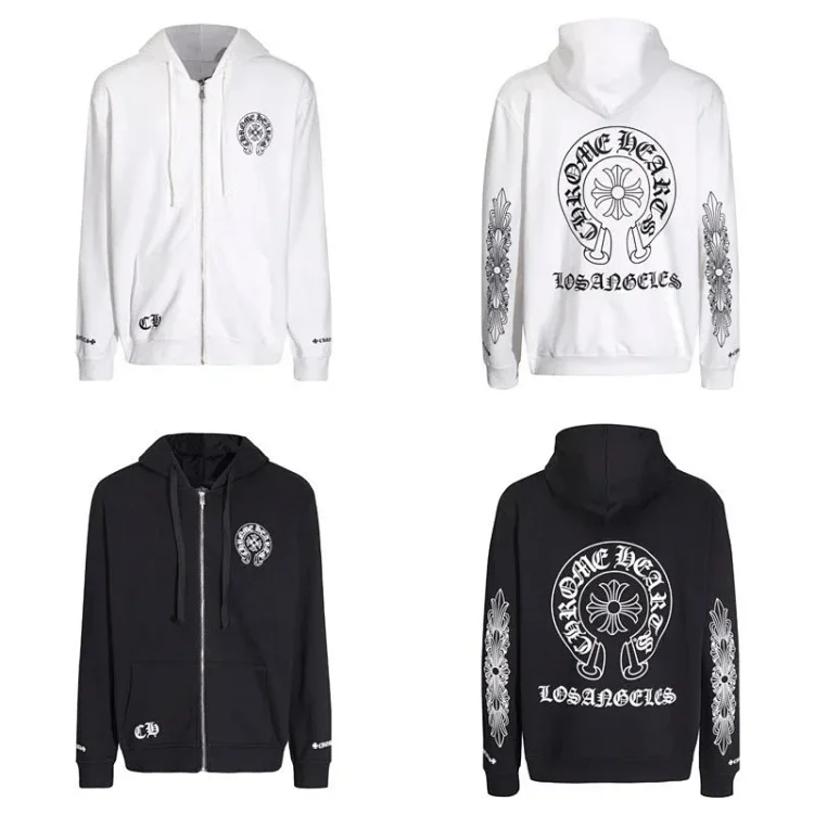CHROME Hoodie zip sw