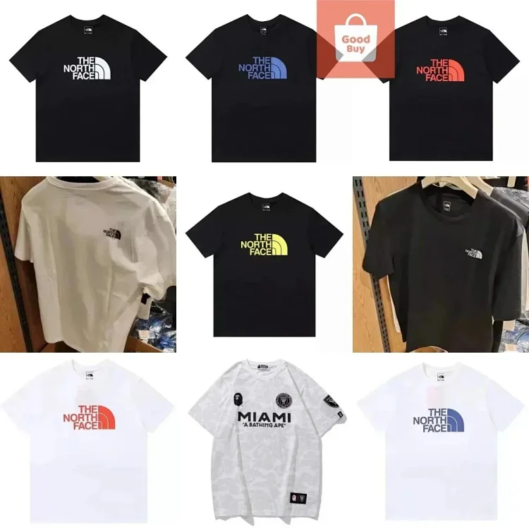 the north face T-shi