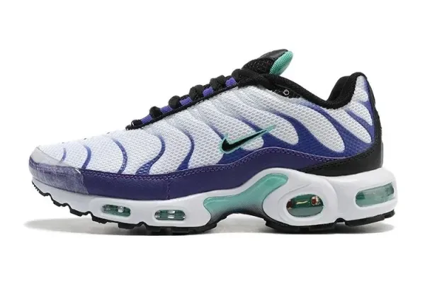 Nike Air Max Plus White Orange Teal Sneakers - 27
