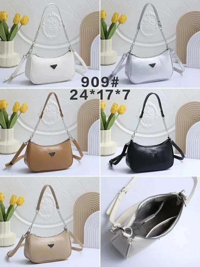 Prada Handbags Top-Handle Satchel with Detachable Shoulder Strap product detail image 2