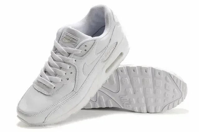 Nike Air Max 90 White Sneakers - 7