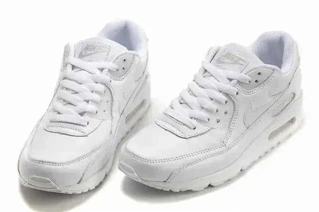 Nike Air Max 90 White Sneakers - 6